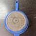 Vintage Le Creuset Blue Enamel Cast Iron #18 7 Sauce Pan no Lid France 2qt