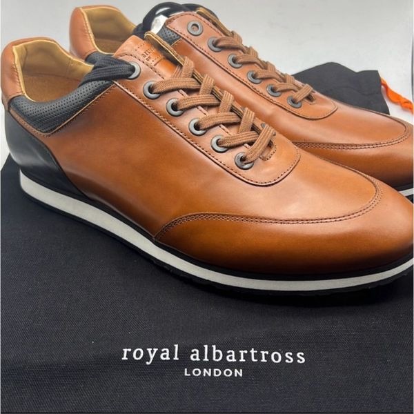Royal Albartross Men's Richmond Ultra-soft Luxury Spikeless Golf Shoe NWB Men 12