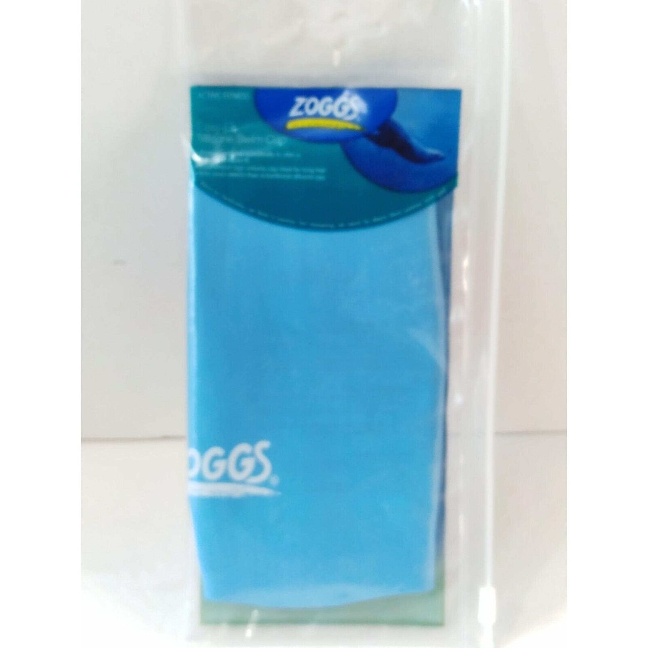 Zoggs Silicone Swim Cap Light Blue