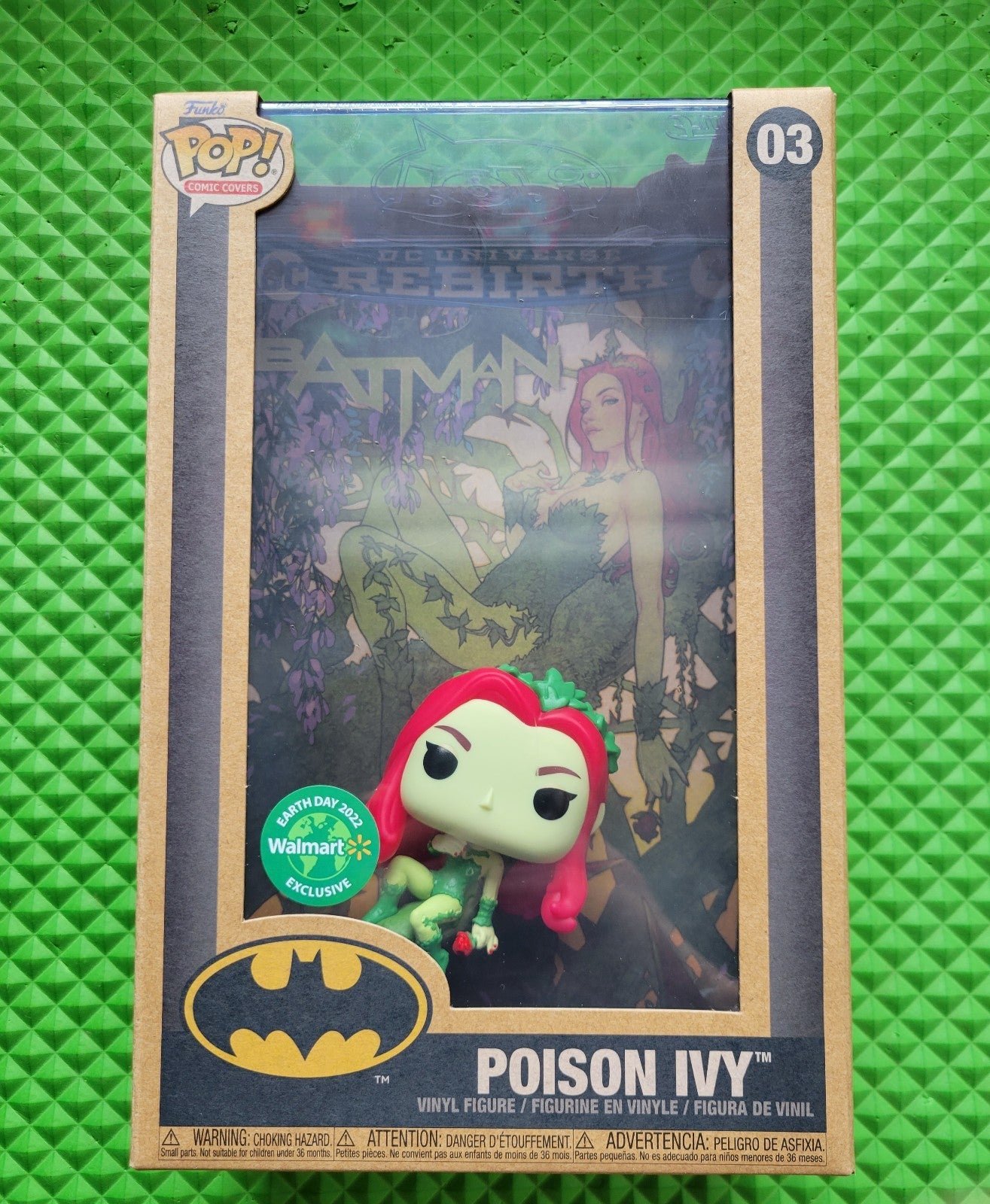 Funko PoP! Comic Covers Poison Ivy 03 Earth Day 2022 Walmart Exclusive