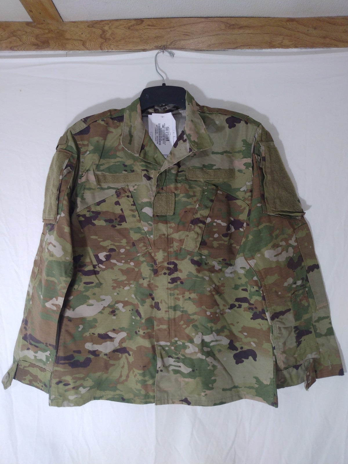 Lot 2 Mens US Military Multicam Combat Coat Perimeter Insect Guard Repellent Med