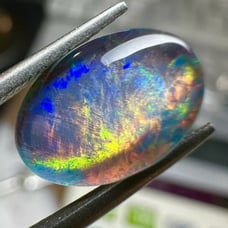 Fine Precious Opal Doublet, Coober Pedy, Australia