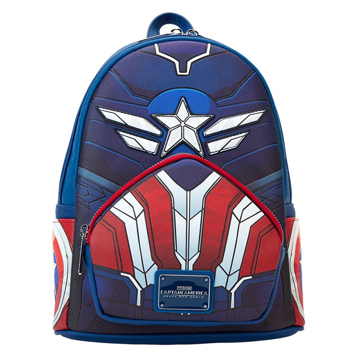 Loungefly Marvel Captain America: Brave New World Cosplay Mini Backpack