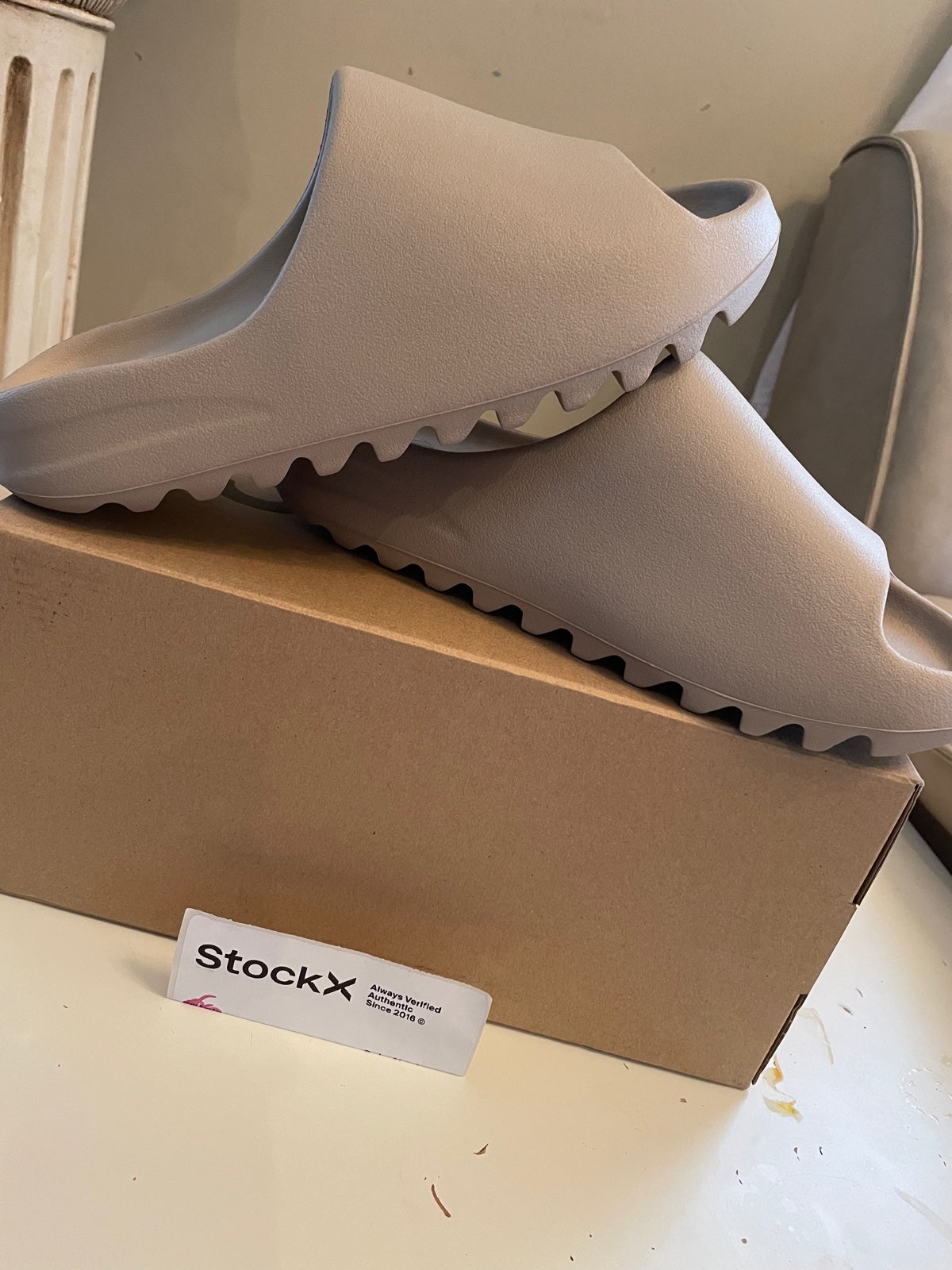 Brand New Yeezy Slides - Pure