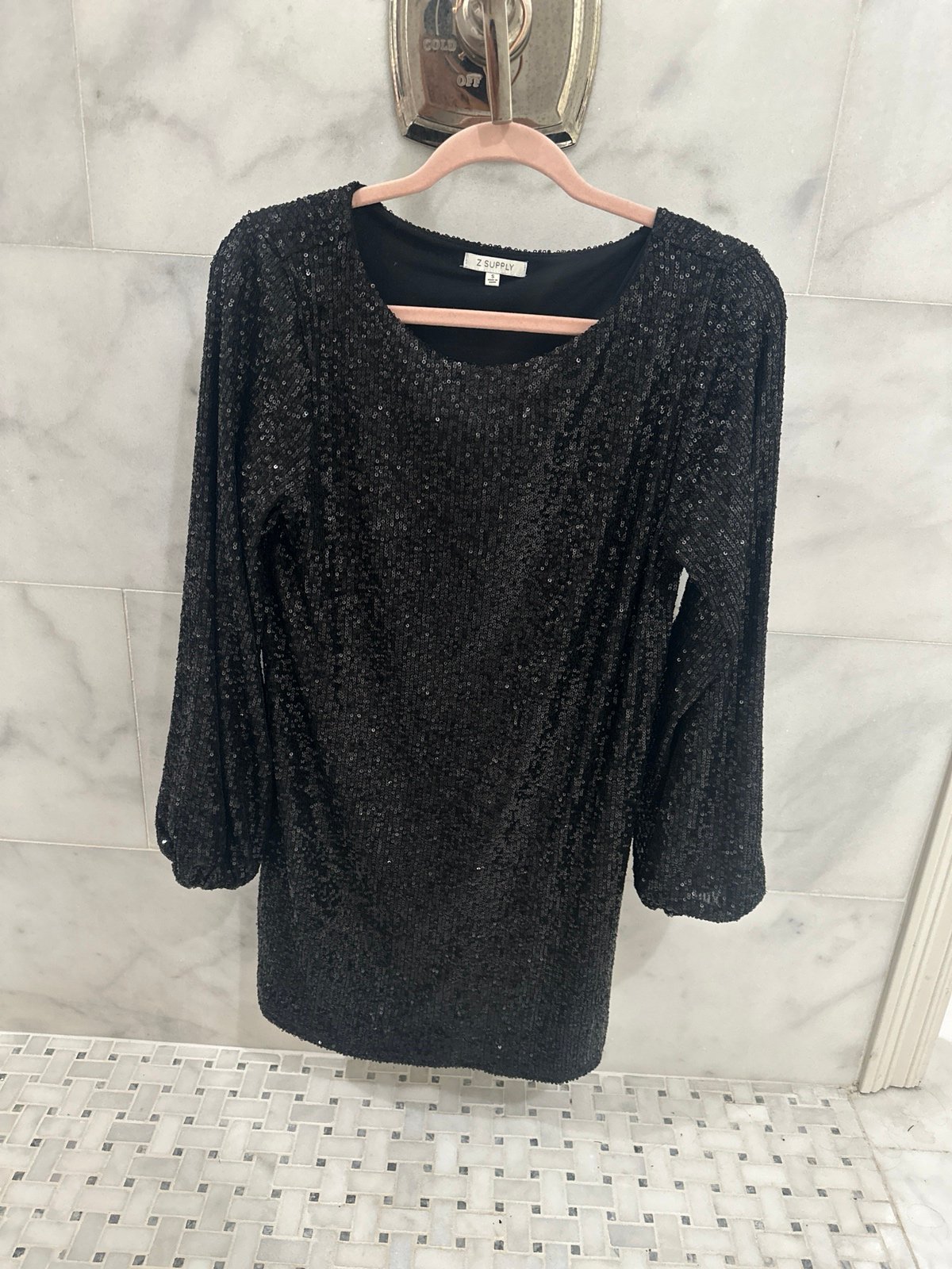 Beautiful Z Supply Sequined dress small great condition. Worn once for a party