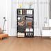10 Cube Closet Storage Organizer Bookcase Black