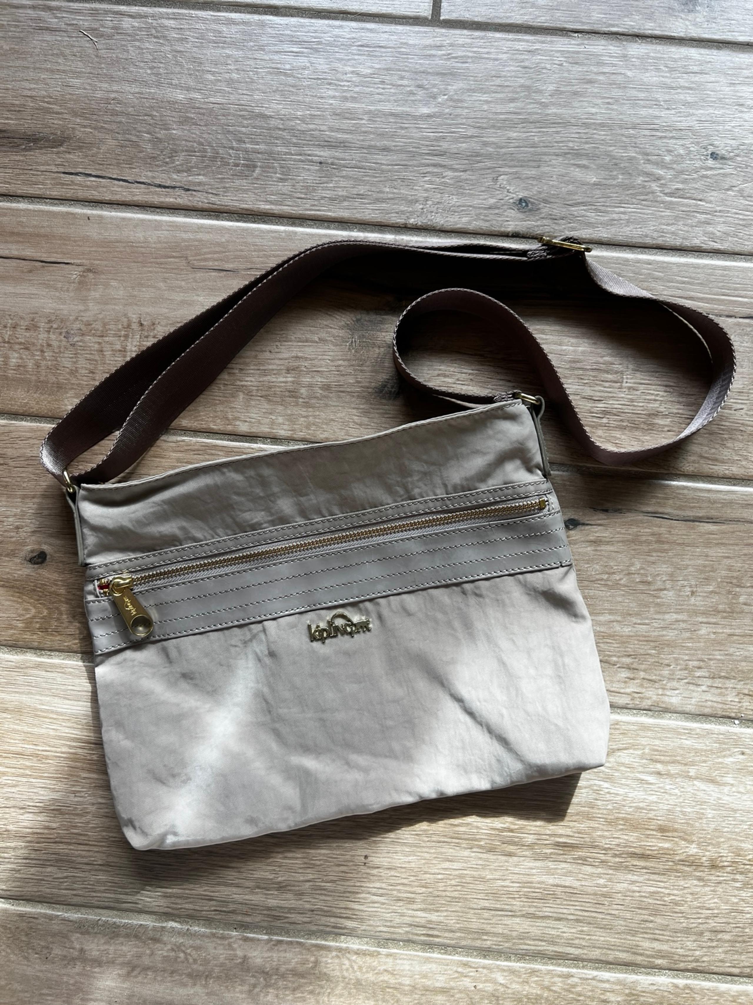 Kipling Light Grey Crossbody