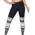 Euc Lorna Jane Pipeline Core Full Length striped leggings sz extra small