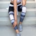 Euc Lorna Jane Pipeline Core Full Length striped leggings sz extra small