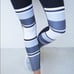 Euc Lorna Jane Pipeline Core Full Length striped leggings sz extra small