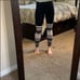Euc Lorna Jane Pipeline Core Full Length striped leggings sz extra small