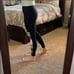 Euc Lorna Jane Pipeline Core Full Length striped leggings sz extra small