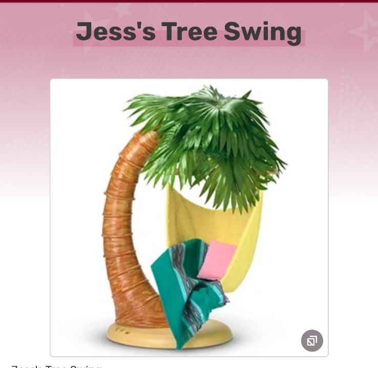 American Girl Jess Tree Swing