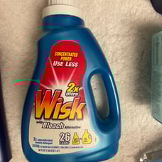 Wisk laundry detergent w/bleach Alternative