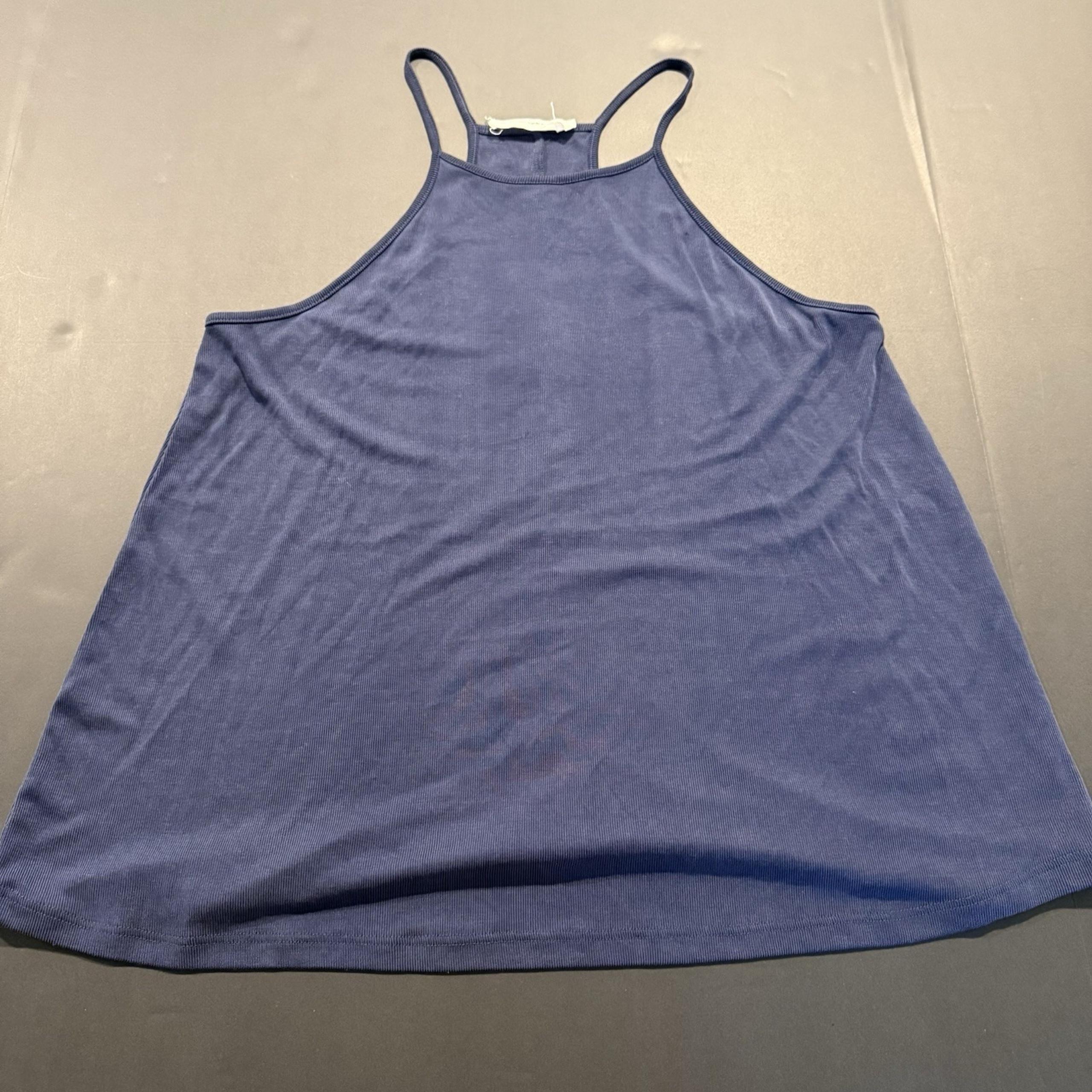 Double Zero Women's Tank Top Blue Size M
