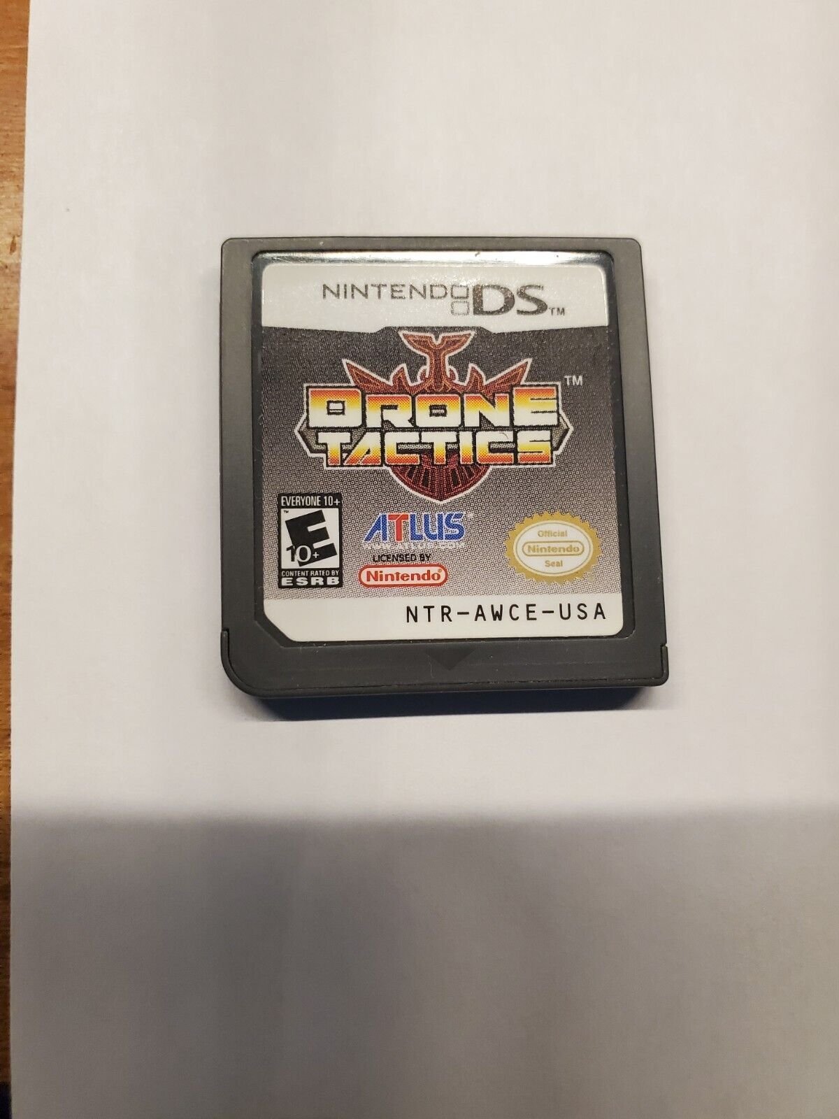DRONE TACTICS (Nintendo DS) 3ds RPG ATLUS classic game Rare!