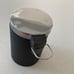 Round Cylindrical Home Office Trash Can With Soft-Close Foot Pedal Small