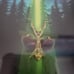 Praymantis picture ufo alien spaceship framed praying mantis wall art gift uap