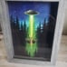 Praymantis picture ufo alien spaceship framed praying mantis wall art gift uap