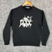 1017 Alyx 9sm Sweater Adult Small Black Bunny Logo Graphic Made in Italy RARE S
