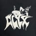 1017 Alyx 9sm Sweater Adult Small Black Bunny Logo Graphic Made in Italy RARE S
