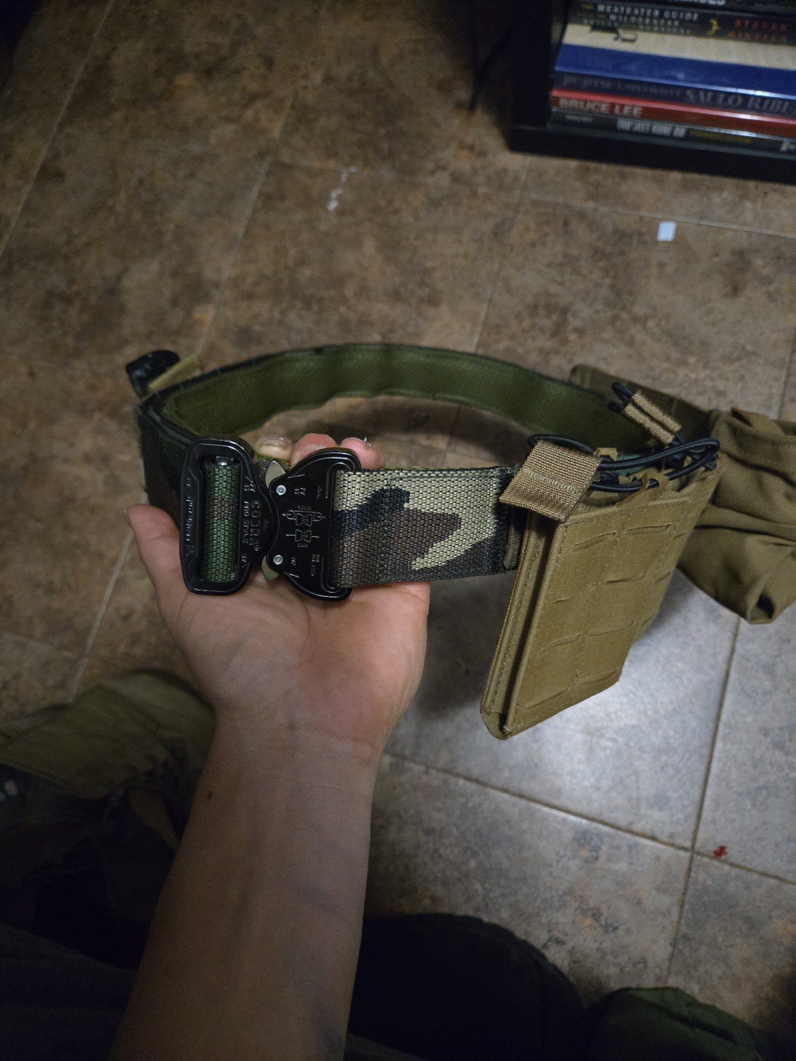 2 piece Raptor Tactical belt ONLY