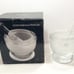 32 Ounce Glass Mortar And Pestle Set ARTLAND Kitchen Hand Blown IN ORIGINAL BOX