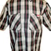 C1 Vintage Ben Davis Shirt Mechanic Zip Work Wear 1/2 Zip L Plaid Made in USA
