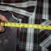 C1 Vintage Ben Davis Shirt Mechanic Zip Work Wear 1/2 Zip L Plaid Made in USA