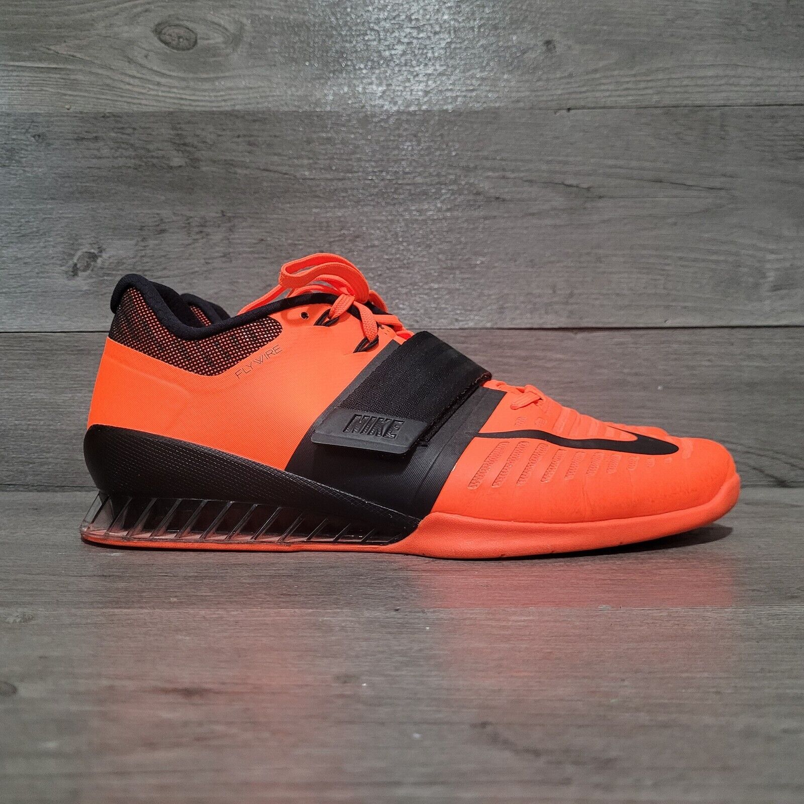 Nike Romaleos 3 Hyper Crimson Black (852933-801) Men’s Size 13 Orange...