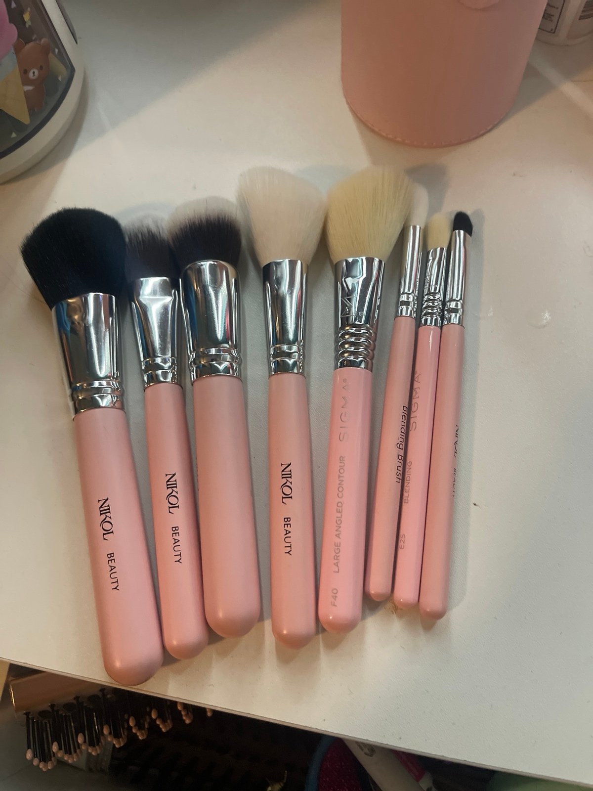 make up brushes nikol
