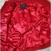 VINTAGE TERRY LEWIS CLASSIC LUXURIES RED LEATHER ZIP-UP JACKET