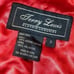 VINTAGE TERRY LEWIS CLASSIC LUXURIES RED LEATHER ZIP-UP JACKET