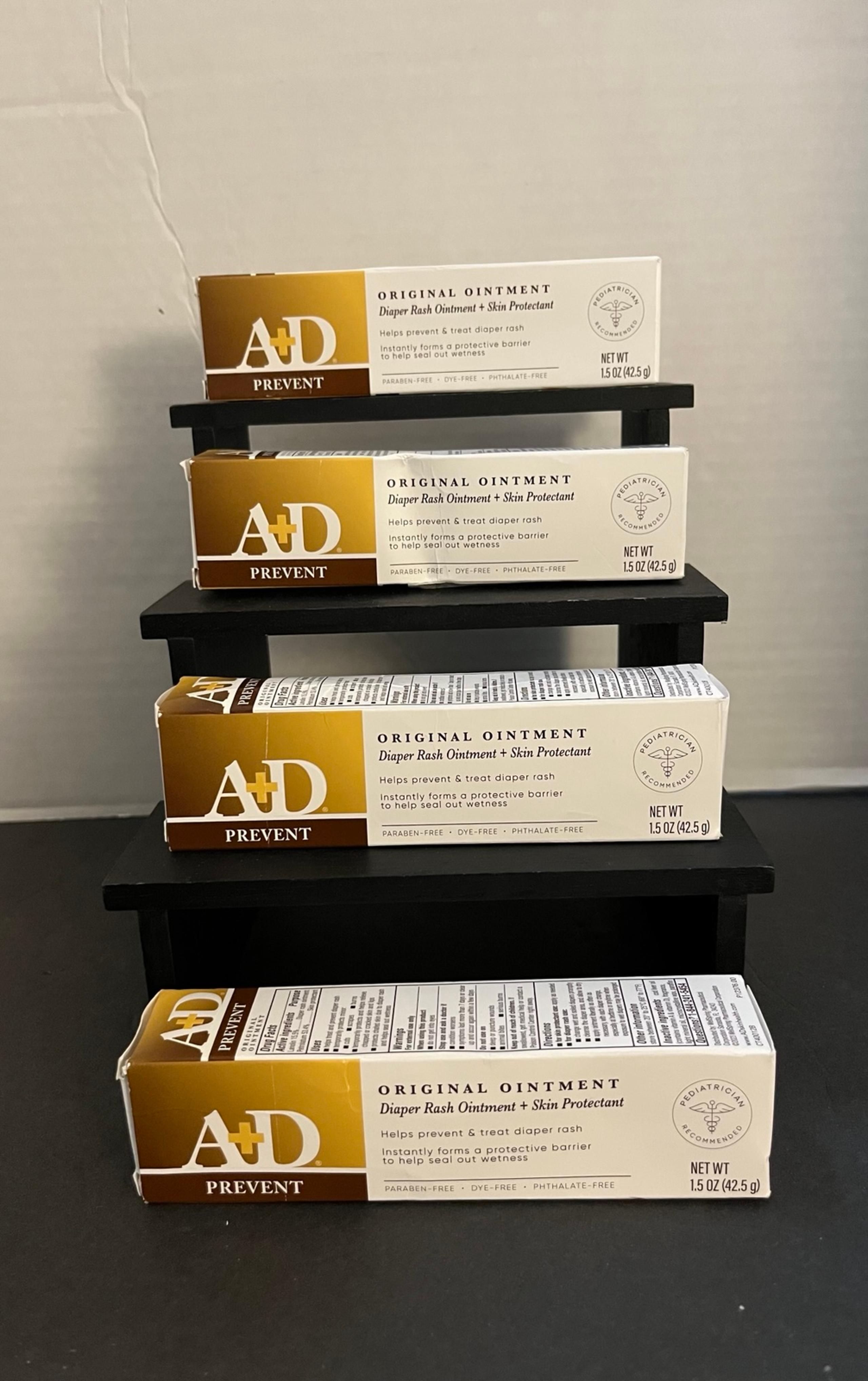 (NEW)A+D Original Prevent Diaper Rash Ointment Skin Protectant-Lot of 4