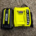 Ryobi 40V 4 Ah Lithium Ion Battery Genuine / With Rapid Quick Charger
