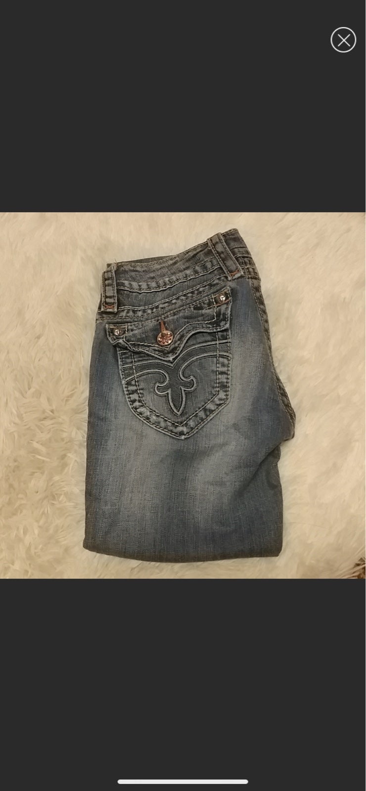 Ladies size (27) Rock Revival (JEN) Jeans. New w/out tag.
