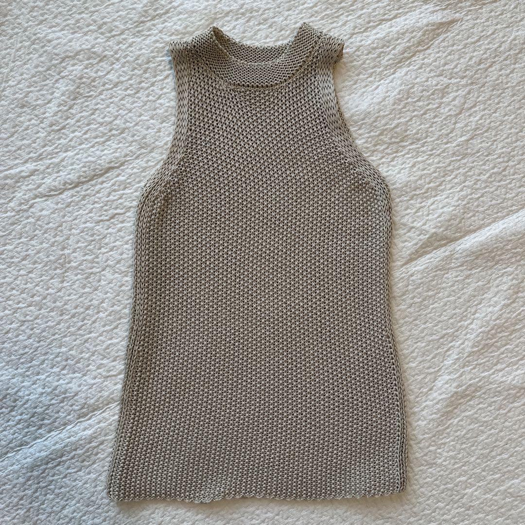【TODAYFUL】Line Knit Tank Top