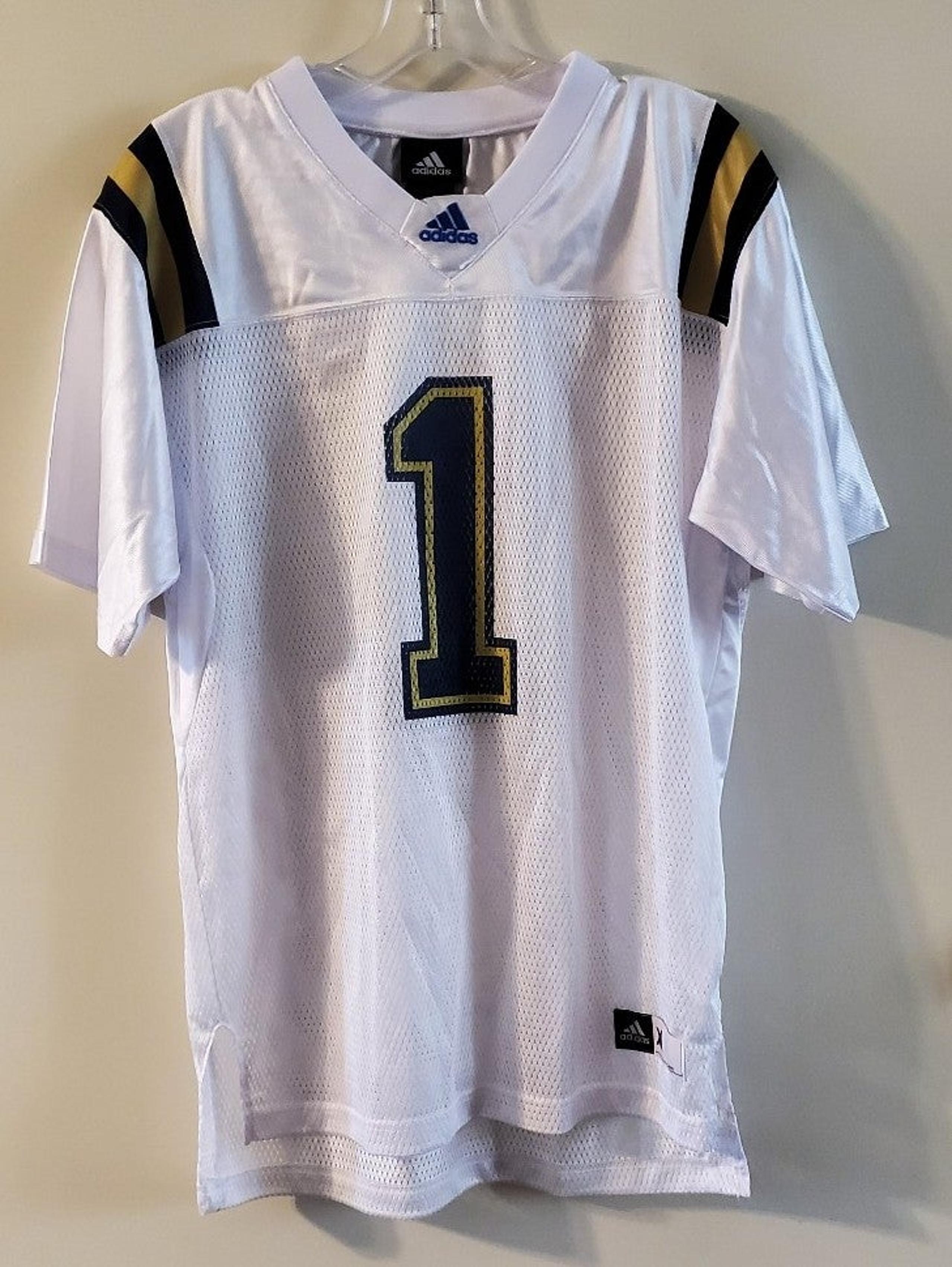 NCAA UCLA Bruins Adidas # 1 White Jersey Size XLarge