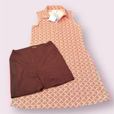 SIGRID OLSEN Golf & Tennis Athletic Dress With Shorts *NEW*