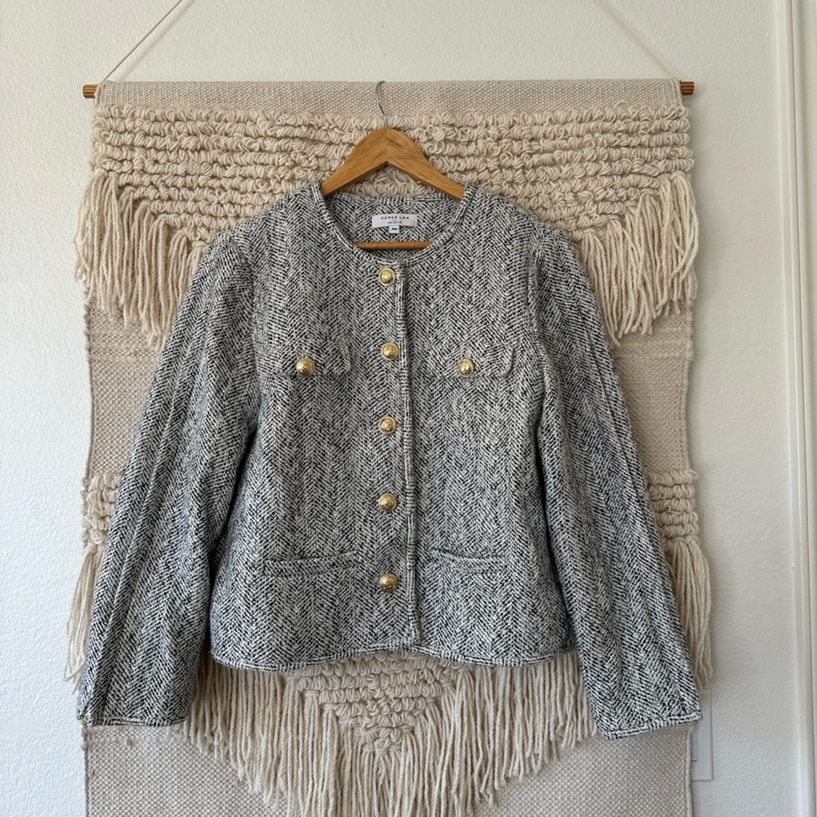 Derek Lam Tweed Gray Jacket