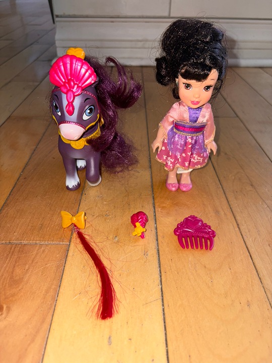 Jakks Pacific Disney Princess Petite Mulan & Pony Toys R Us Exclusive