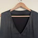 BY MALENE BIRGER Satin V-Back Top in Black