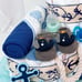 Ship Diaper Cake, Nautical Baby Shower