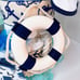 Ship Diaper Cake, Nautical Baby Shower