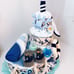 Ship Diaper Cake, Nautical Baby Shower