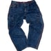 RARE Y2K Tommy Hilfiger Striped Baggy Skater Jeans 44/32