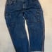RARE Y2K Tommy Hilfiger Striped Baggy Skater Jeans 44/32