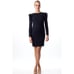 Pietro Brunelli Milano Flower Long Sleeve Maternity Dress Women XSmall Black NEW
