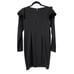 Pietro Brunelli Milano Flower Long Sleeve Maternity Dress Women XSmall Black NEW