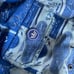 Peter Millar Crown Beer Print Blue Lined Swim Trunks & Koozie NWT XXL